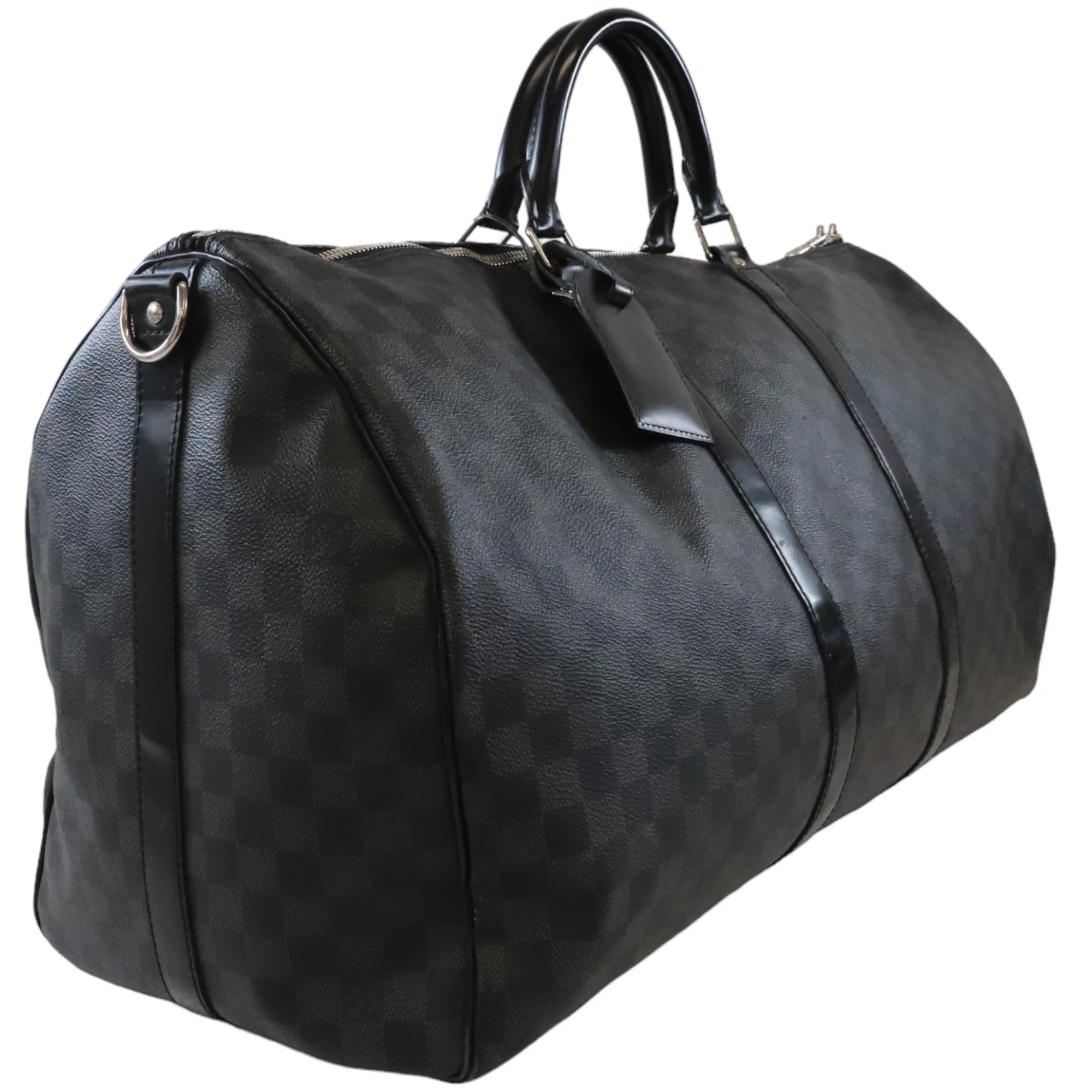 Men's Keepall 55 Damier Bag Black