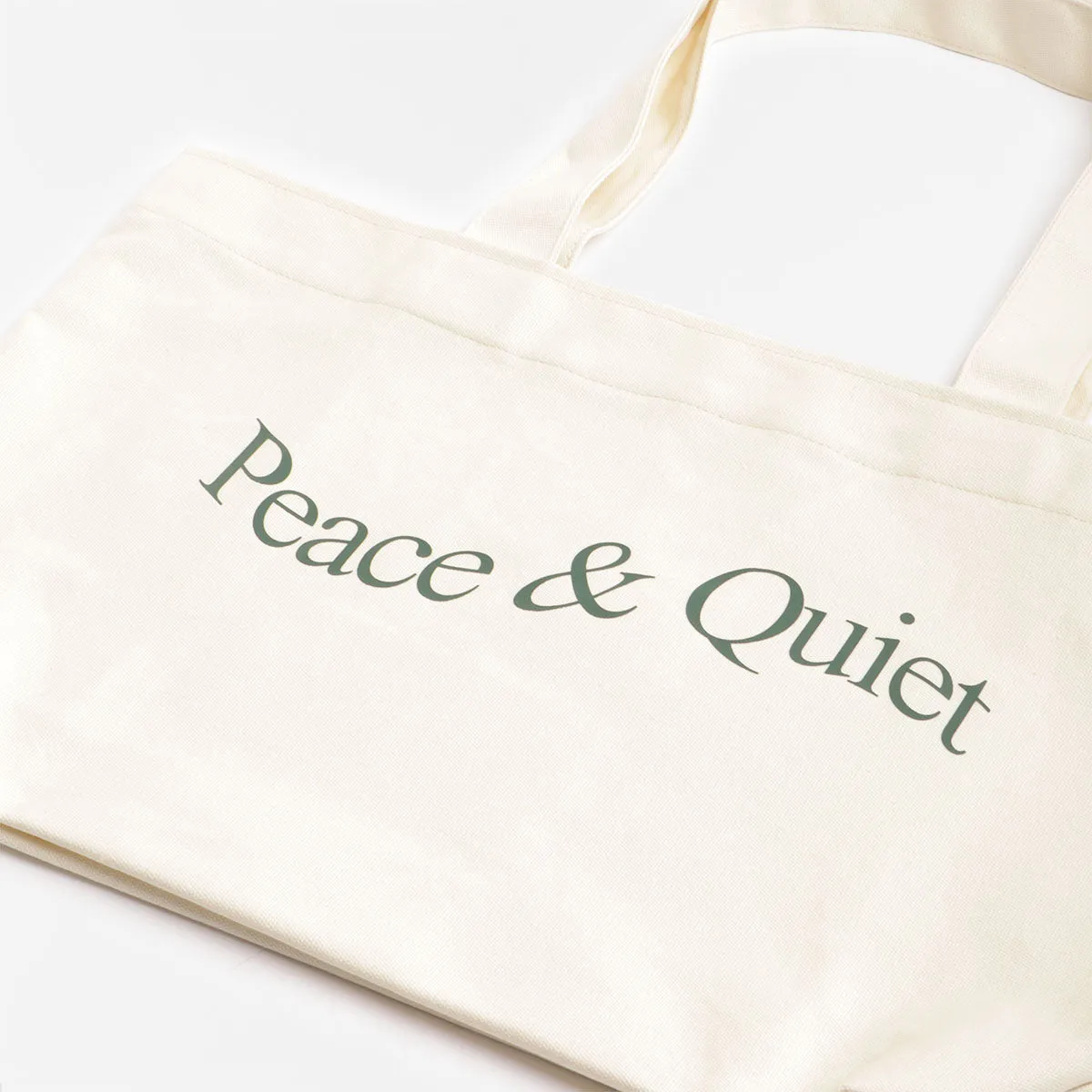 Museum of Peace and Quiet Wordmark Tote Bag