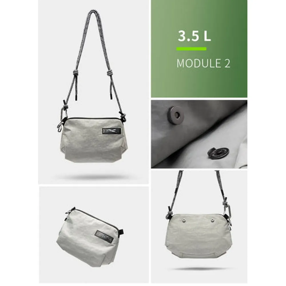 NIID NIID VIA MODULARIZED SLING BAG 8L-OLIVE