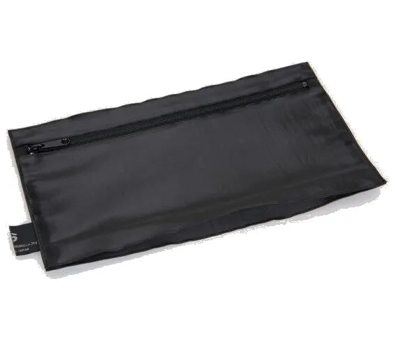 NUNO Zippered Pouch: "Coal" (Ebony)