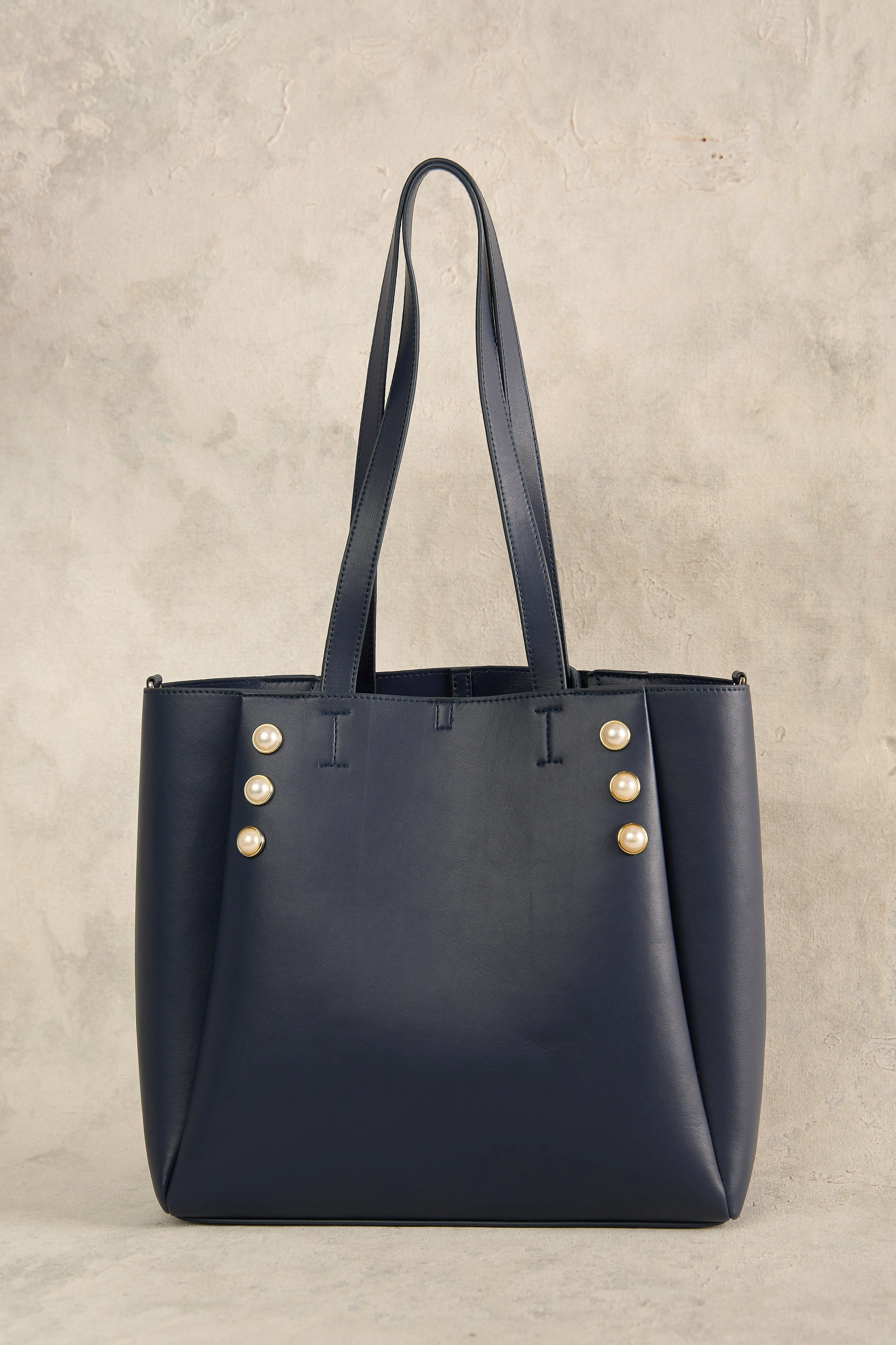 Pearl Trim Tote