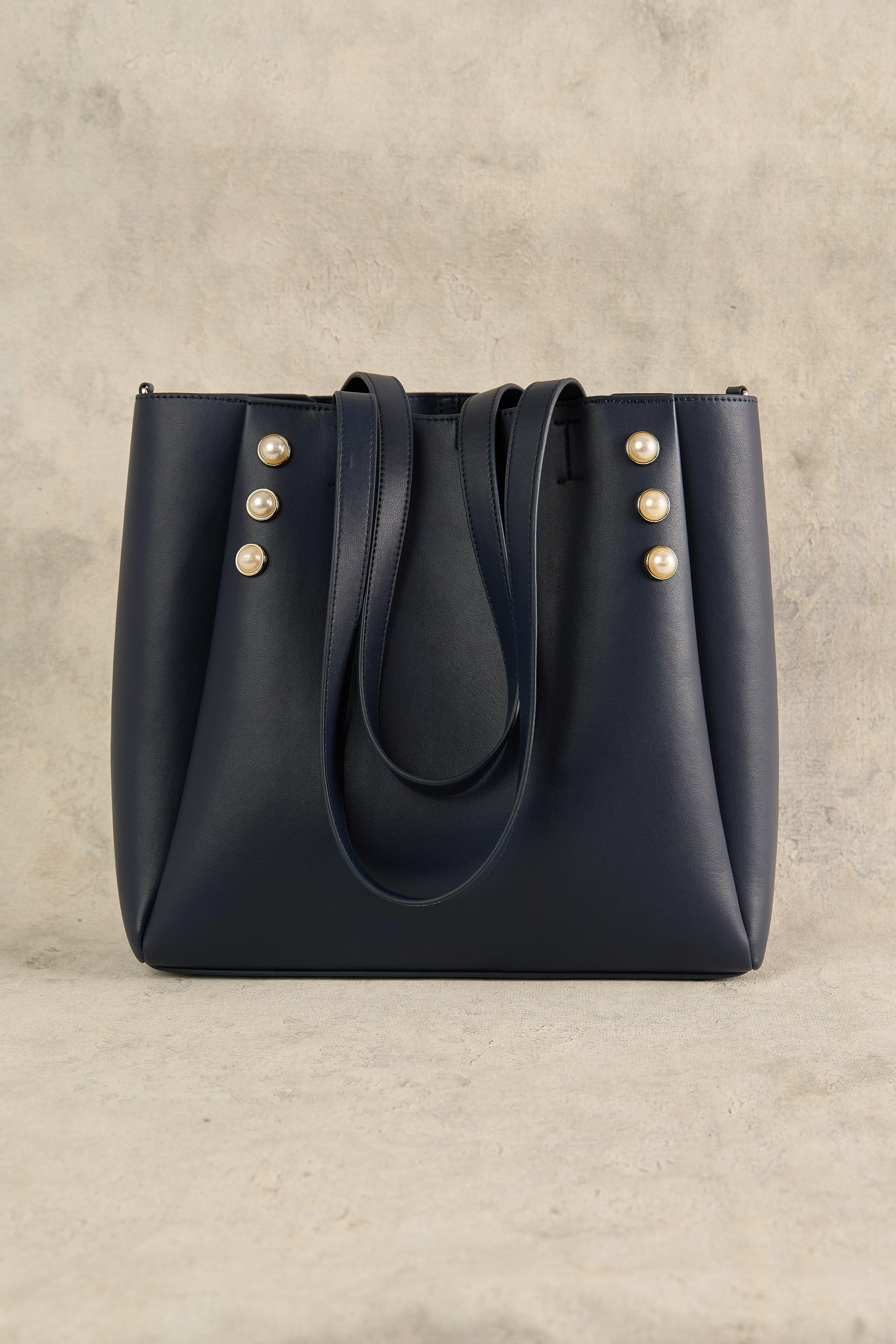 Pearl Trim Tote