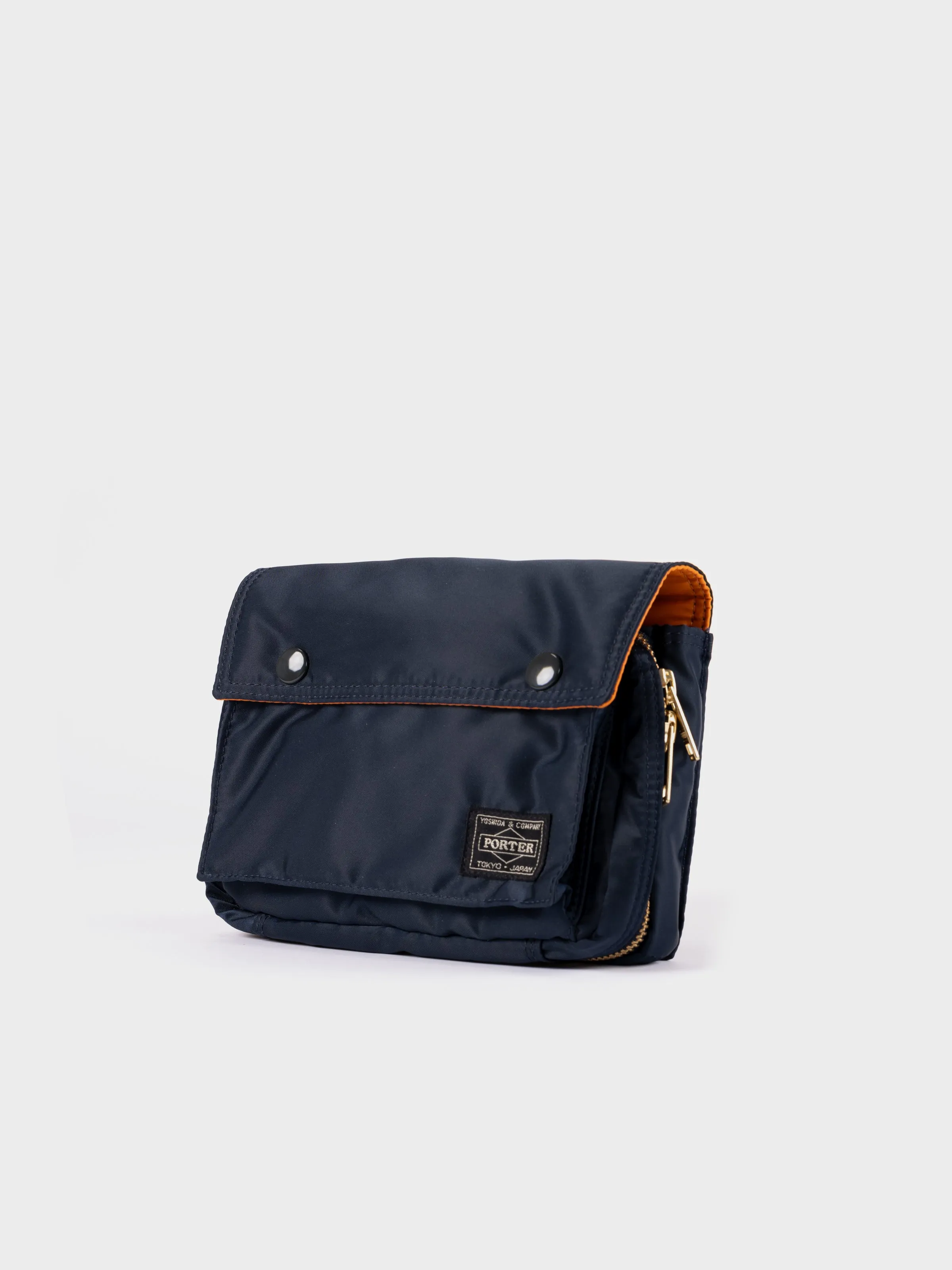 Porter-Yoshida & Co Tanker Pop Front Shoulder Bag - Iron Blue