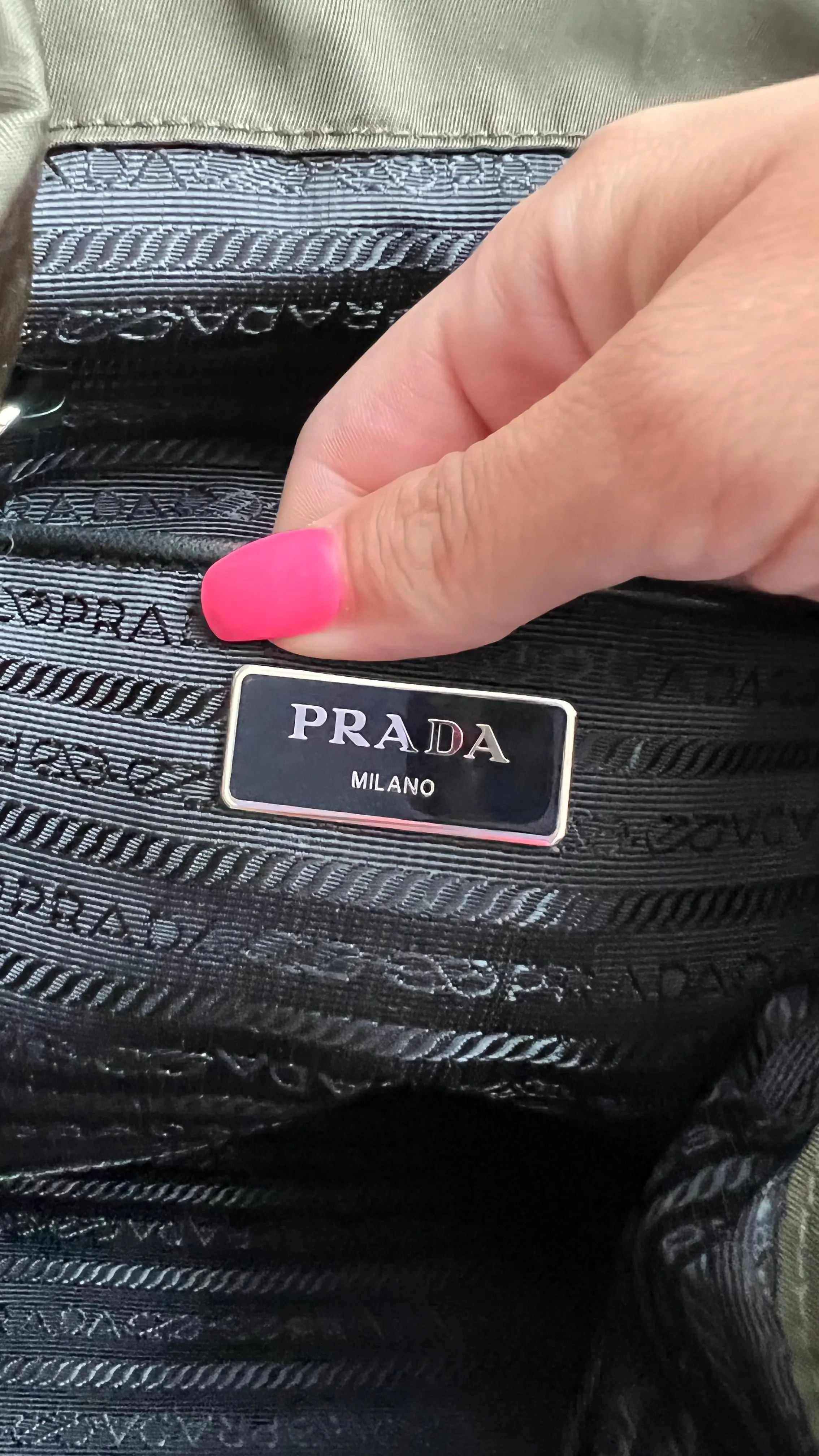 Prada Nylon Backpack