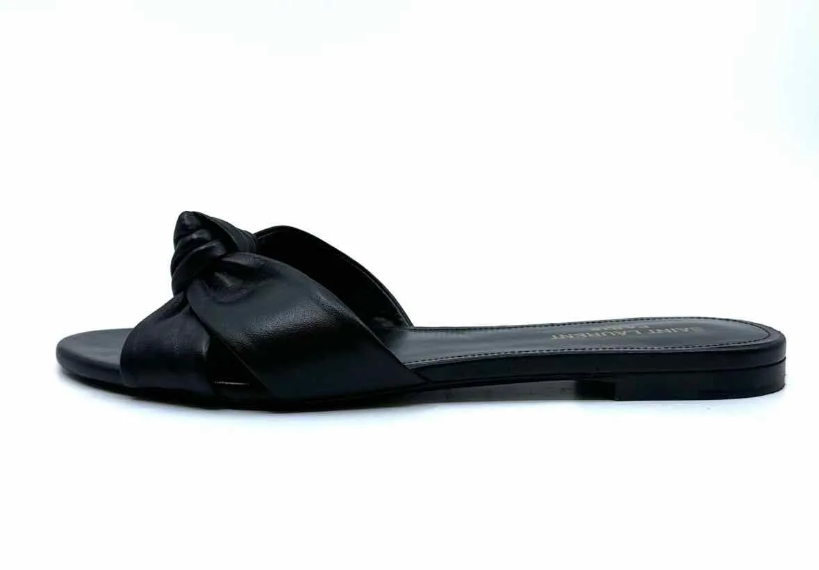 SAINT LAURENT Bianca Sandals | Size 10