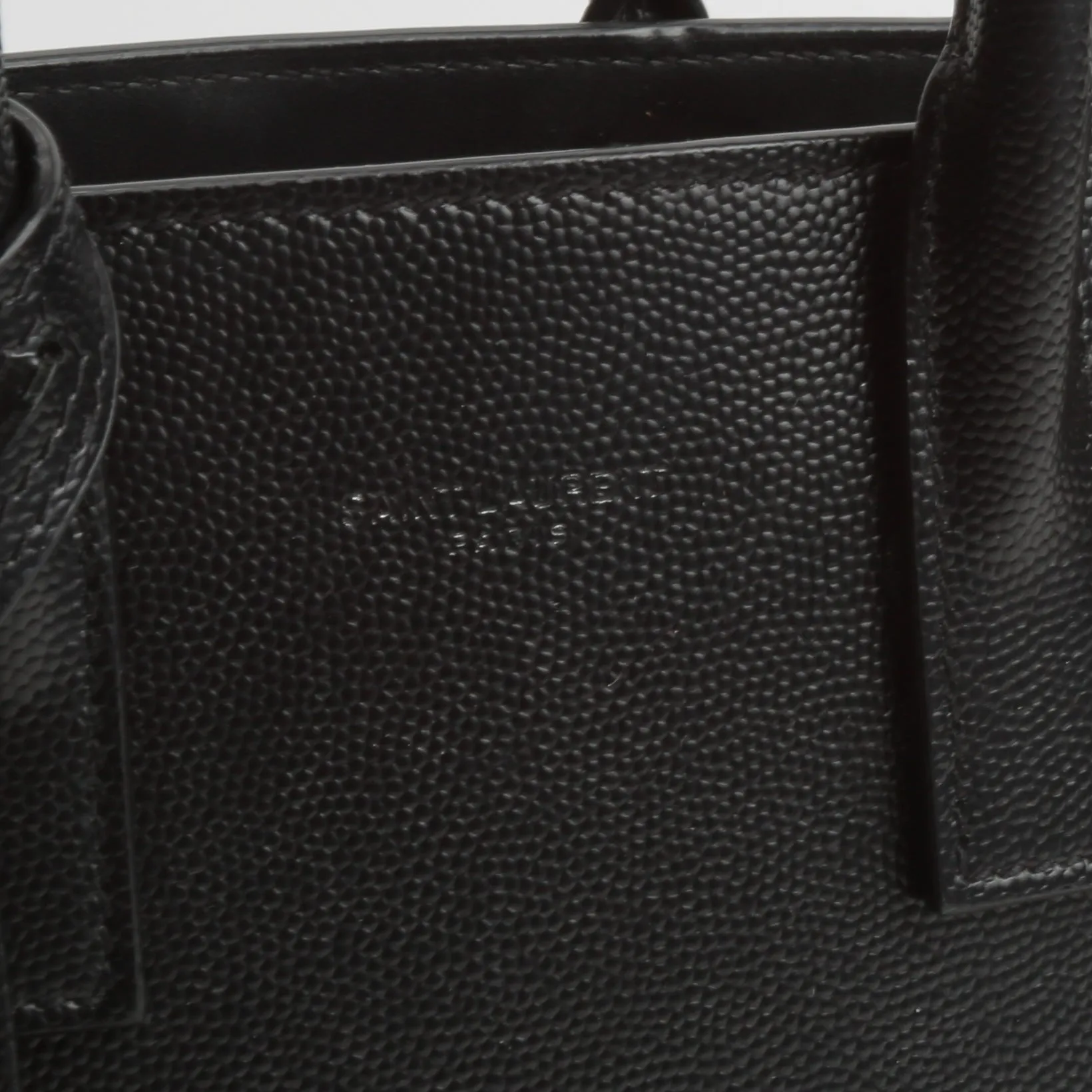 SAINT LAURENT Sac De Jour Nano Tote - Black - OUTLET FINAL SALE