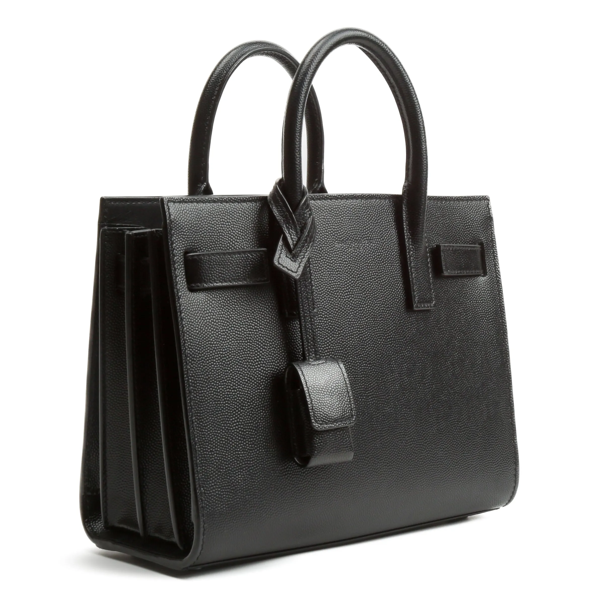 SAINT LAURENT Sac De Jour Nano Tote - Black - OUTLET FINAL SALE