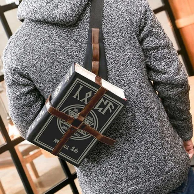 Spell Book Canvas Cross-body Bag