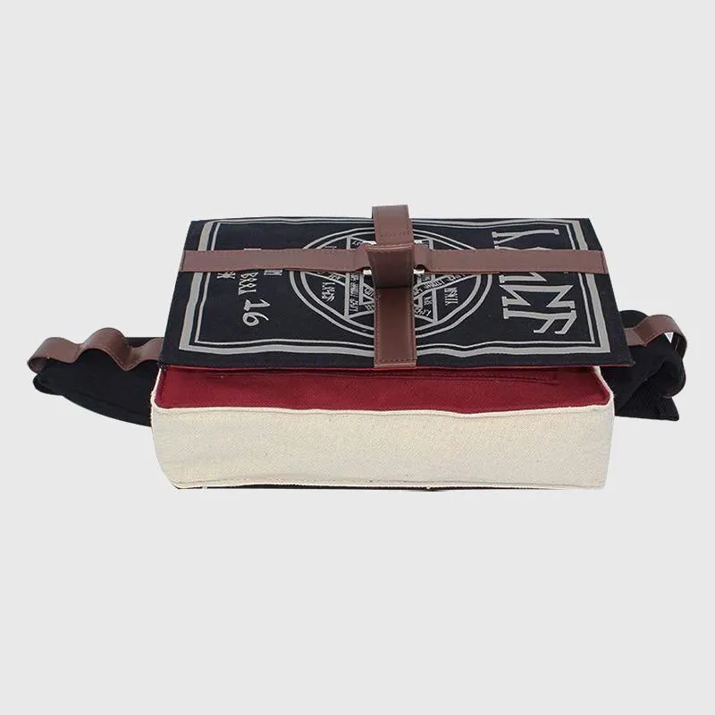 Spell Book Canvas Cross-body Bag