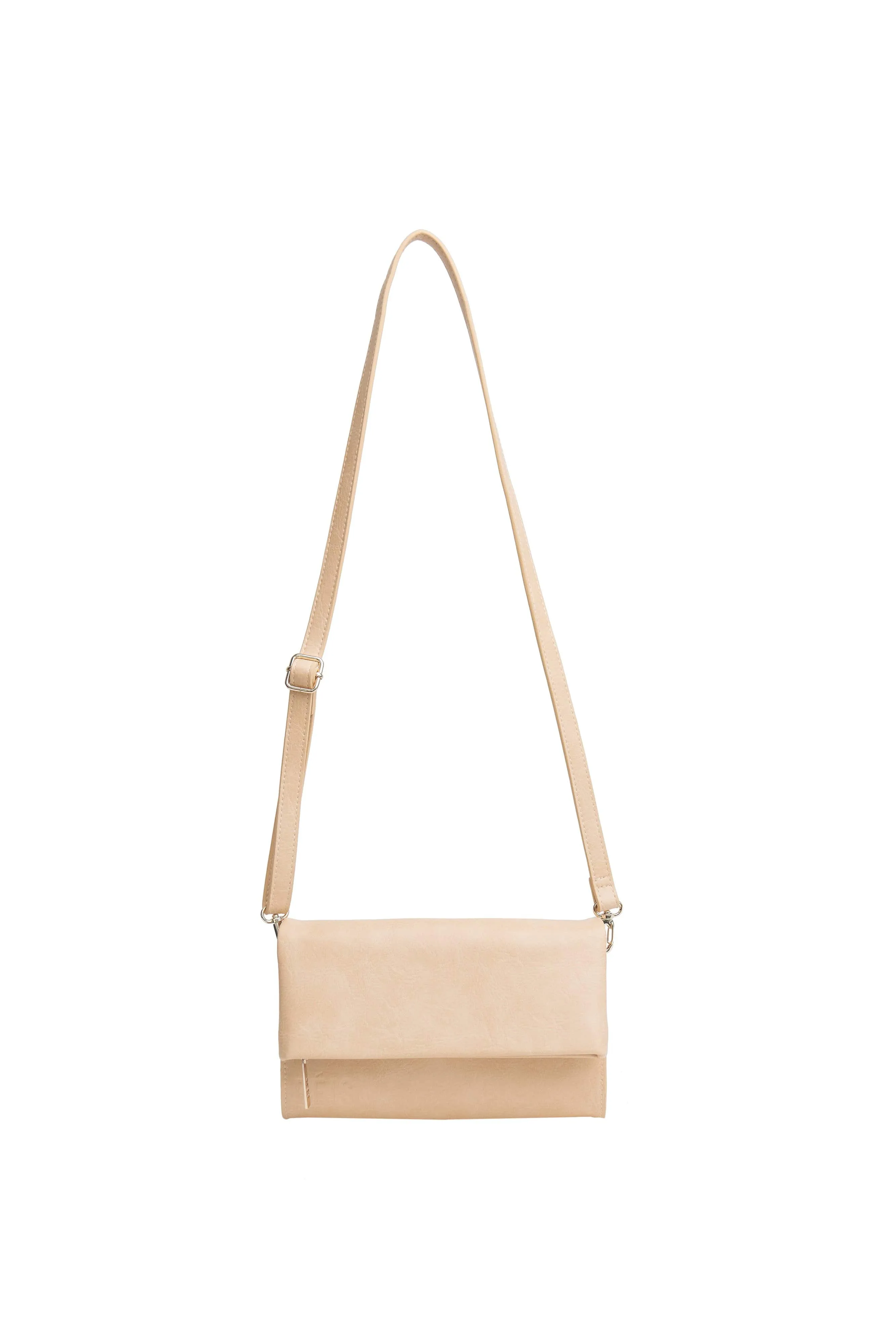 The Crossbody Wallet in Beige