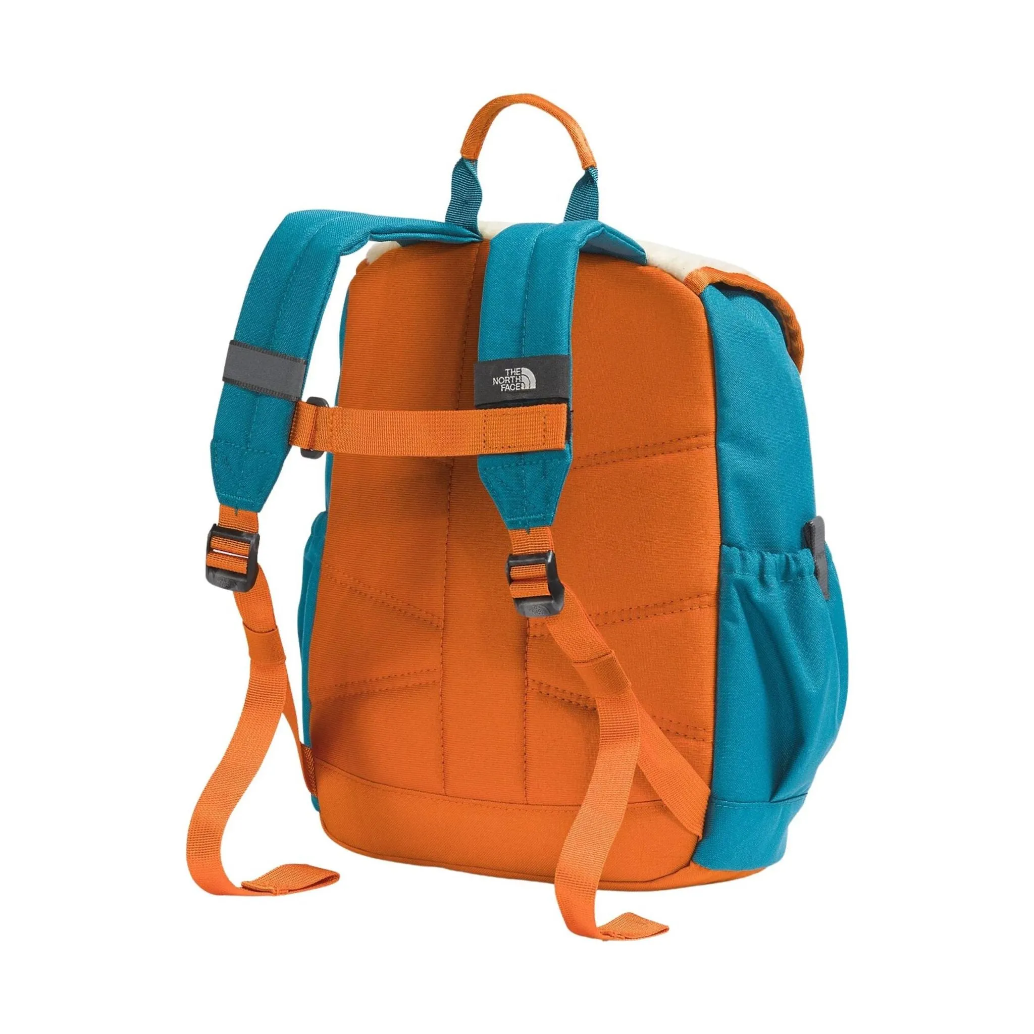 The North Face Youth Mini Explorer Backpack - Blue Moss/Gravel/Desert Rust