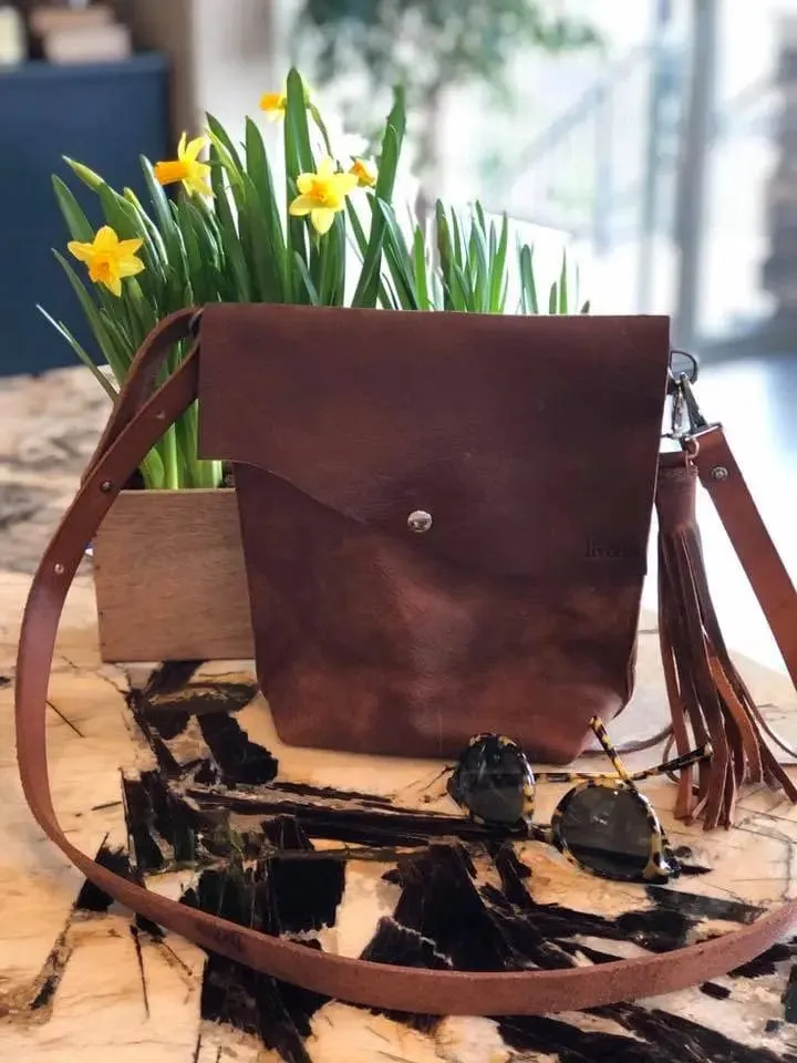 The Peyton Crossbody Leather Bag