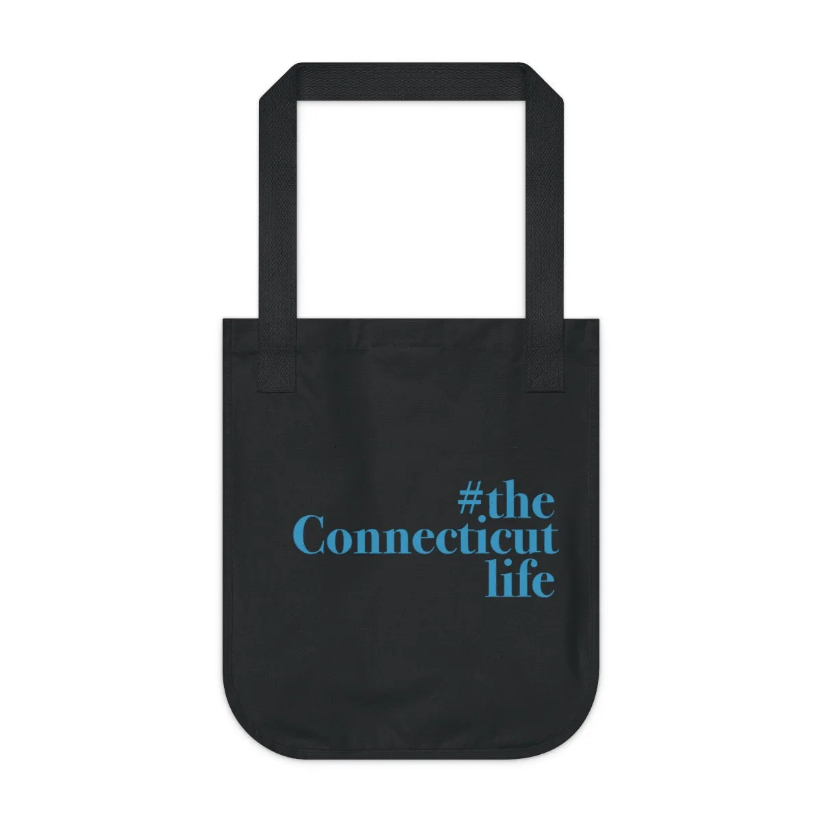 #theconnecticutlife Organic Canvas Tote Bag