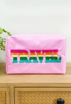 Travel Nylon Cosmetic Bag