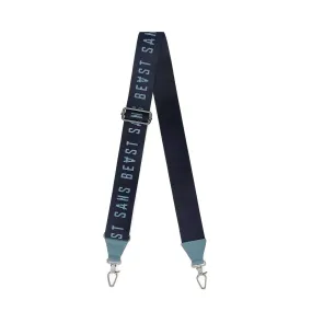 Underground Bag Strap | Dusty Blue & Midnight - Gunmetal