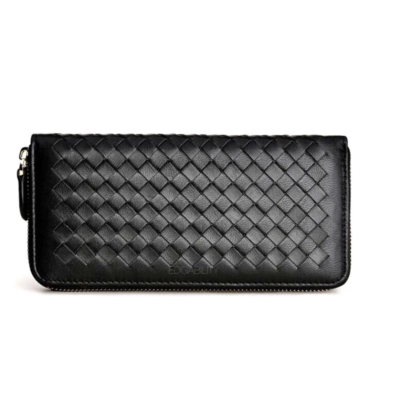 Woven Tales Black Wallet