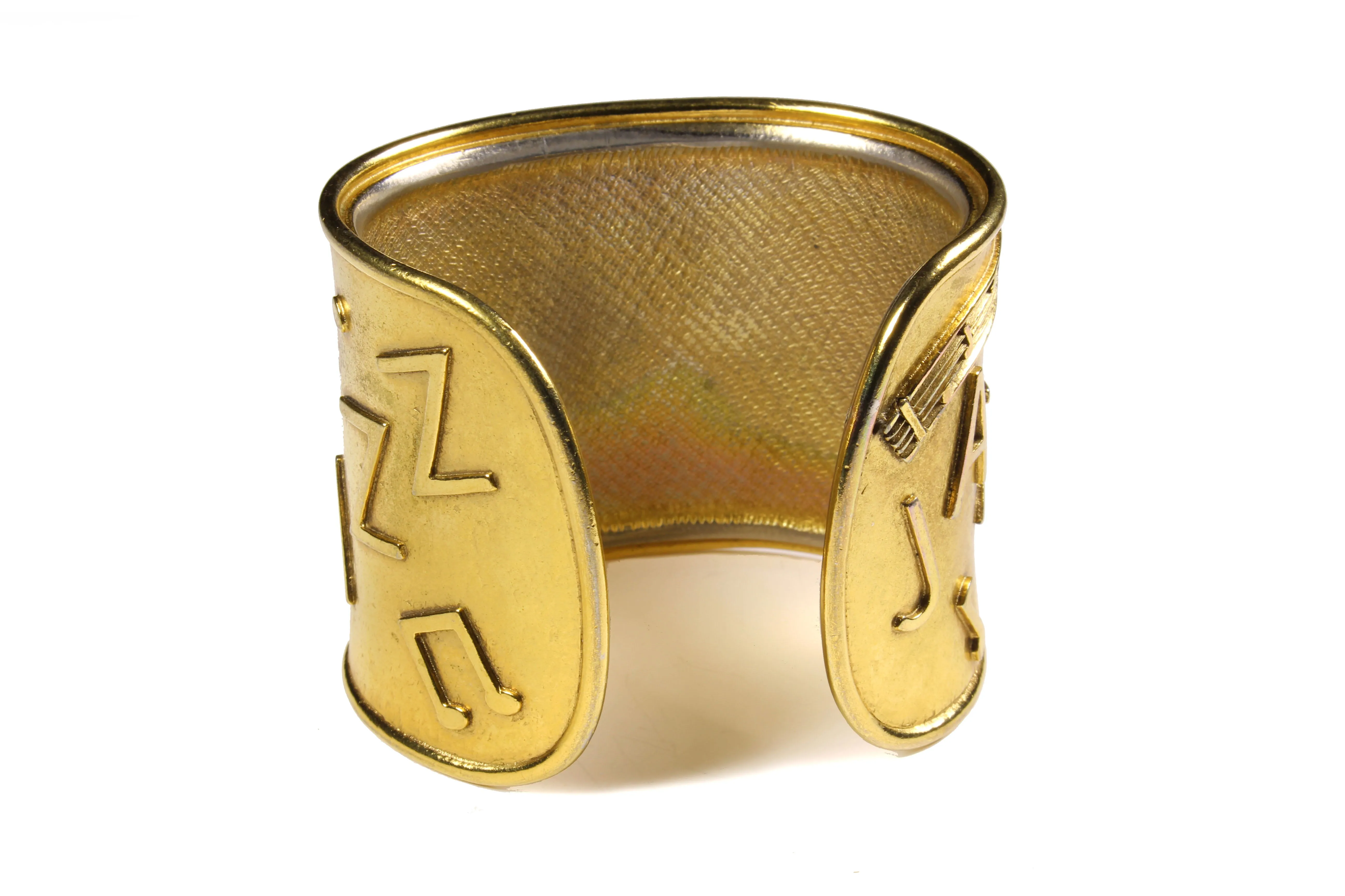 YVES SAINT LAURENT Jazz cuff bracelet