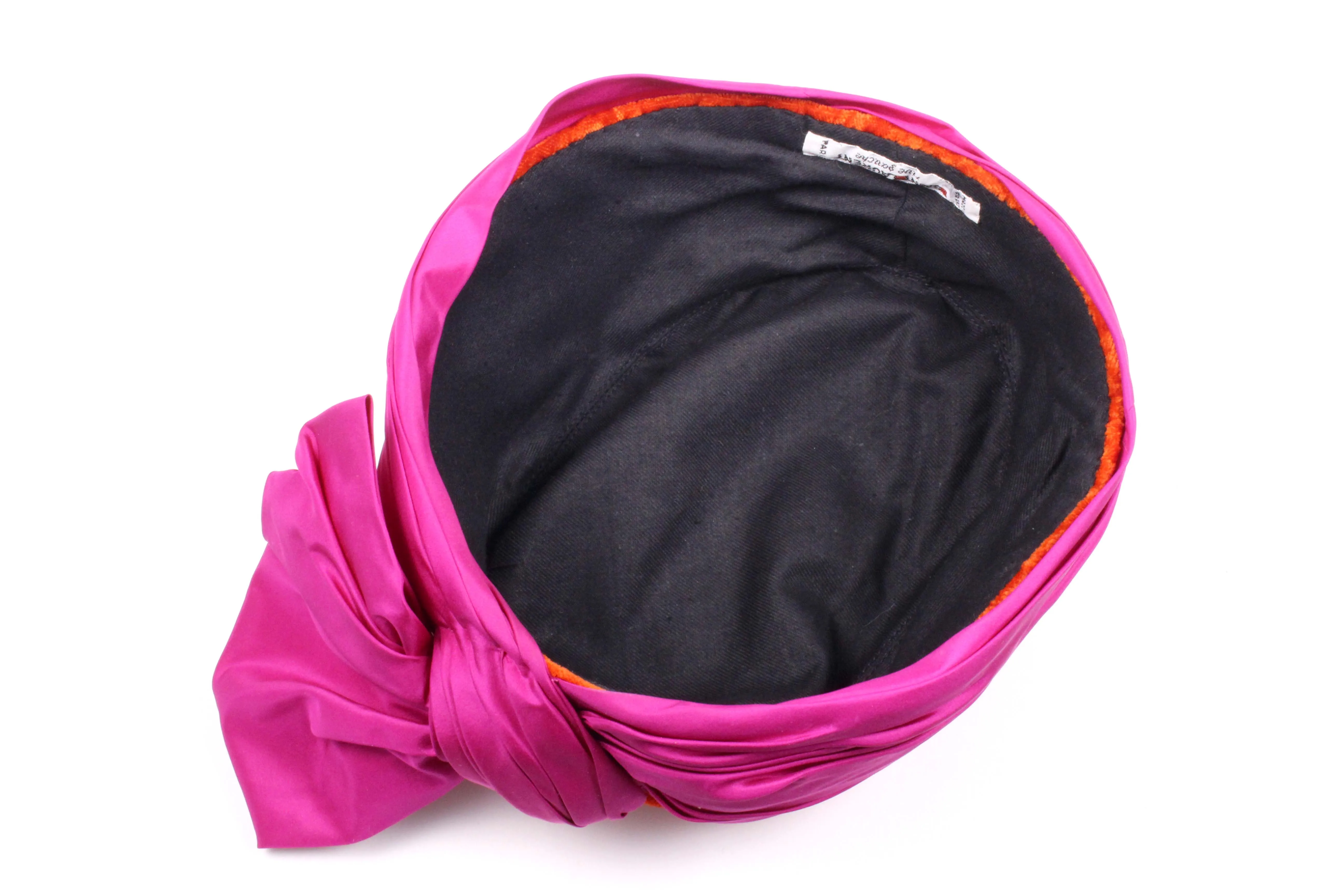 YVES SAINT LAURENT Rive Guache velvet turban hat