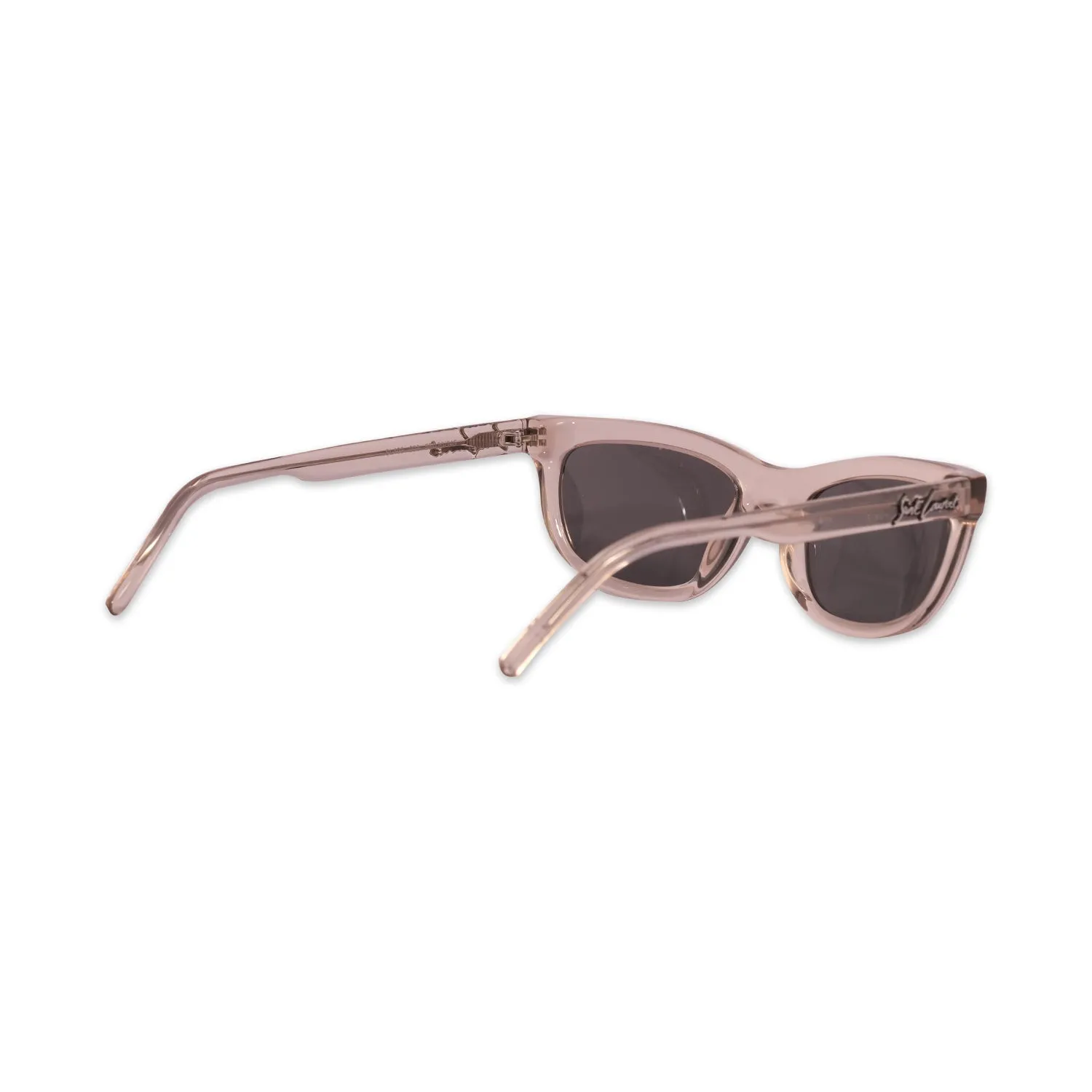 YVES SAINT LAURENT SUNGLASSES IN BEIGE-BROWN